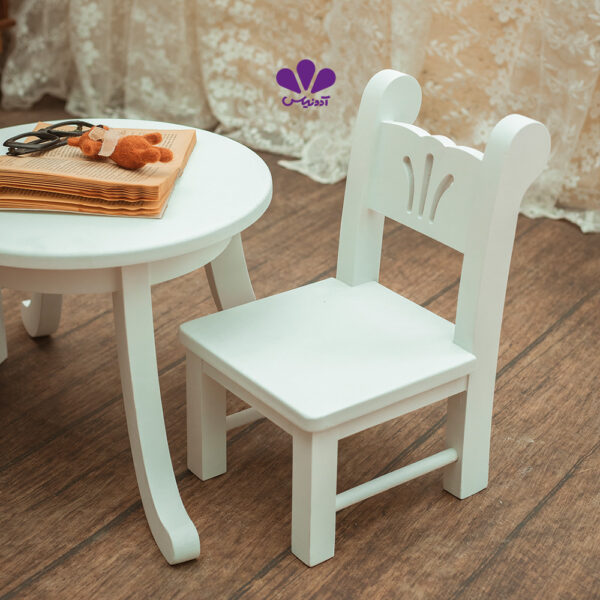 میز و صندلی چوبی یاسمین